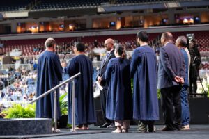 Baptism. The 62nd General Conference Session of the Seventh-day Adventist Church, America’s Center Convention Complex, St. Louis, Missouri, USA, July 3-12, 2025. Camera date: Friday, July 4, 2025 20:48.